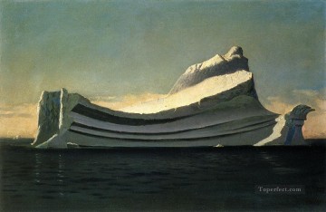Paisaje marino del iceberg de William Bradford Pinturas al óleo